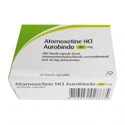 Атомоксетин HCL 40 мг Европа :: Аналог Когниттера :: Aurobindo капс. №30 в Находке и области фото